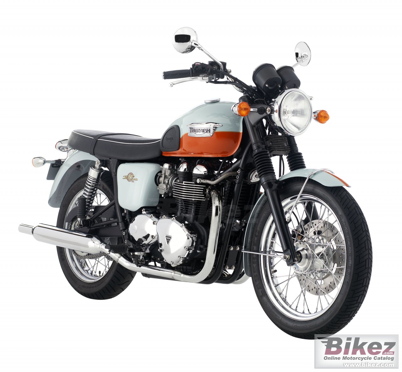 Big Triumph bonneville 50th picture and wallpaper from Bikez.com